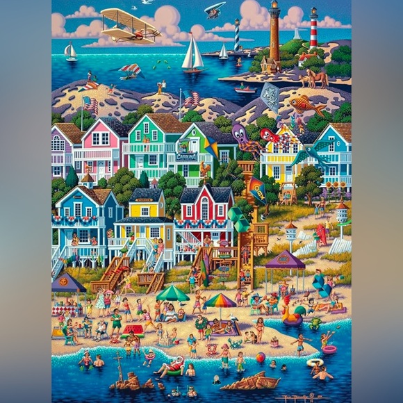 Outer Banks 1000 Piece Jigsaw Puzzle - Dowdle - Picture 2 of 6